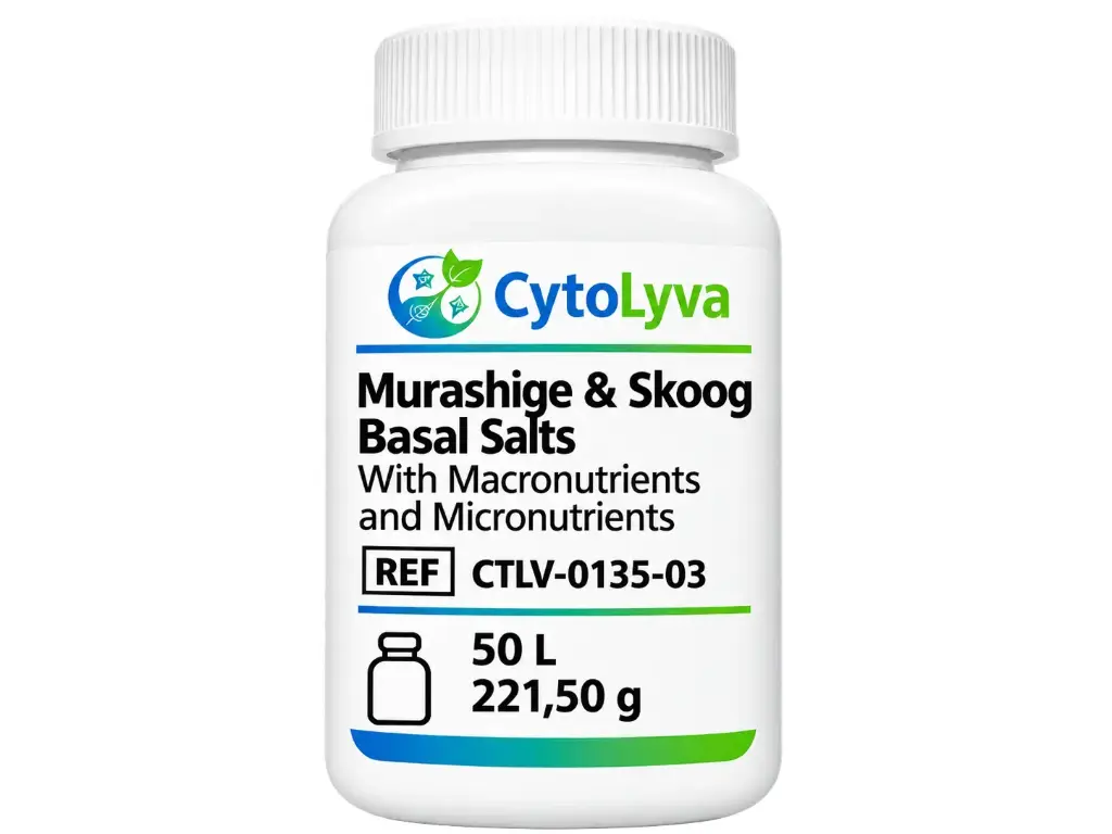 [CTLV-0135-03] Murashige & Skoog Basal Salts With Macronutrients and Micronutrients