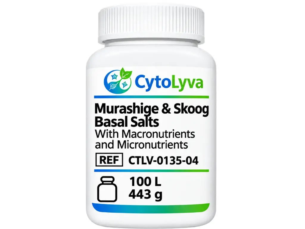 [CTLV-0135-04] Murashige & Skoog Basal Salts With Macronutrients and Micronutrients