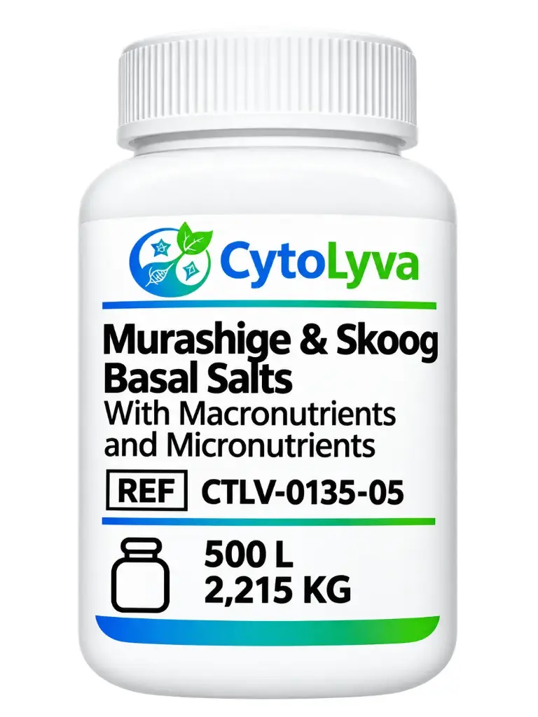 [CTLV-0135-05] Murashige & Skoog Basal Salts With Macronutrients and Micronutrients