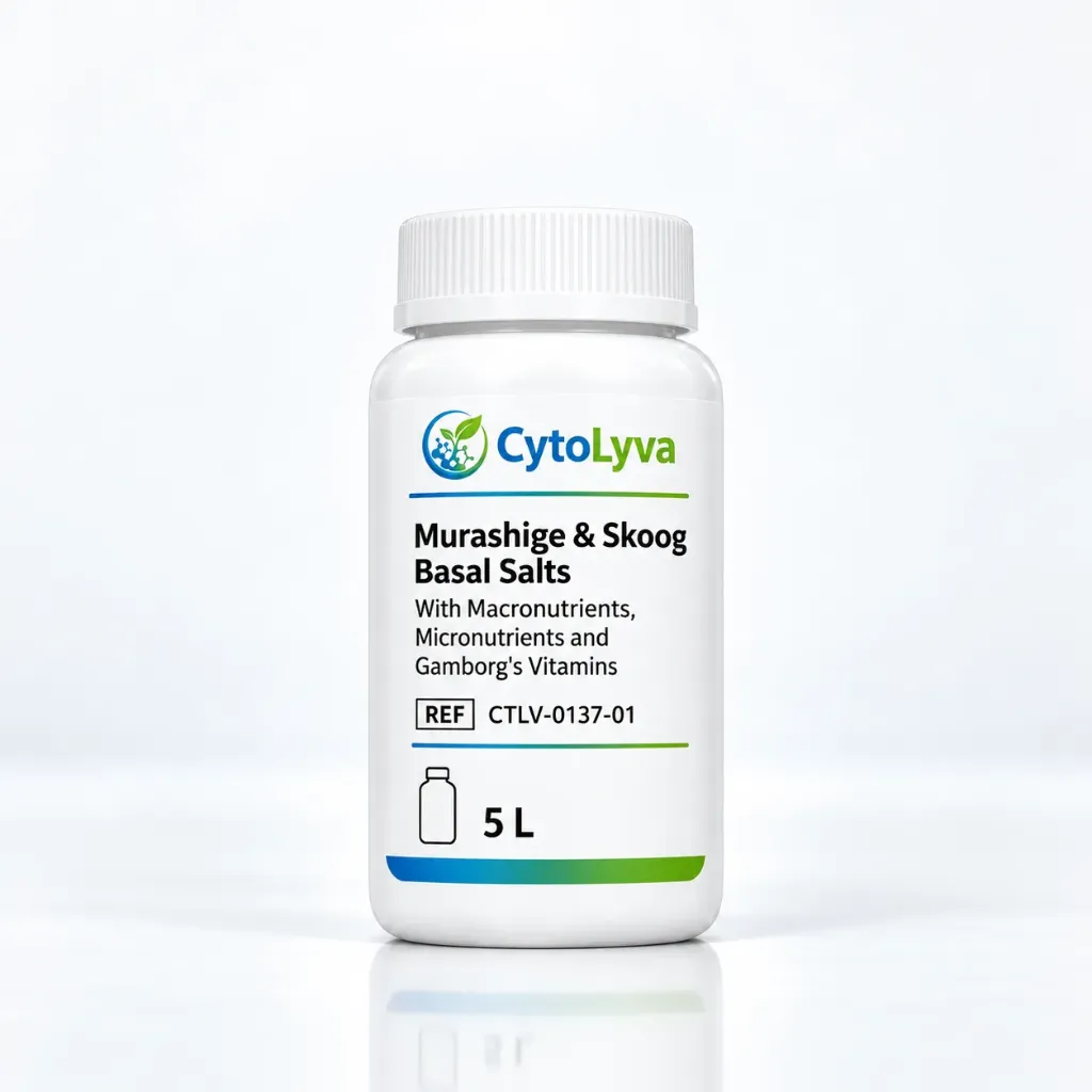 [CTLV-0137-01] Murashige & Skoog Basal Salts With Macronutrients, Micronutrients and Gamborg's Vitamins