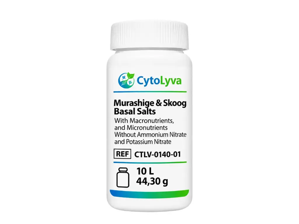 [CTLV-0140-01] Murashige & Skoog Basal Salts With Macronutrients and Micronutrients. Without Ammonium Nitrate and Potassium Nitrate