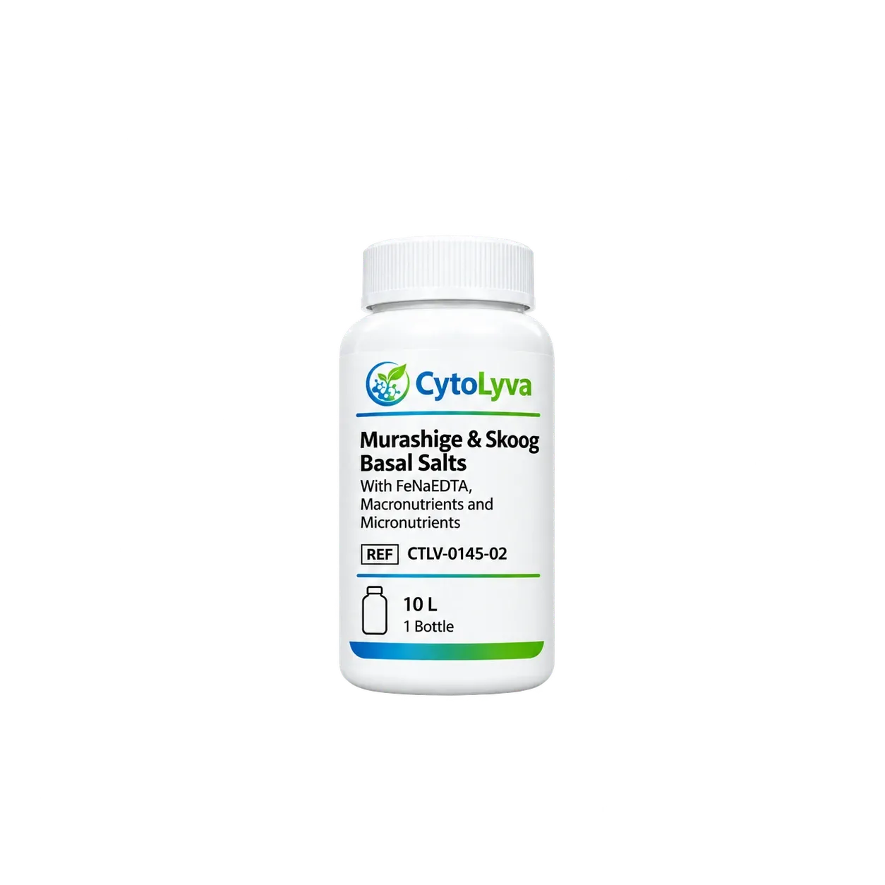 Murashige & Skoog Basal Salts With FeNaEDTA, Macronutrients and Micronutrients