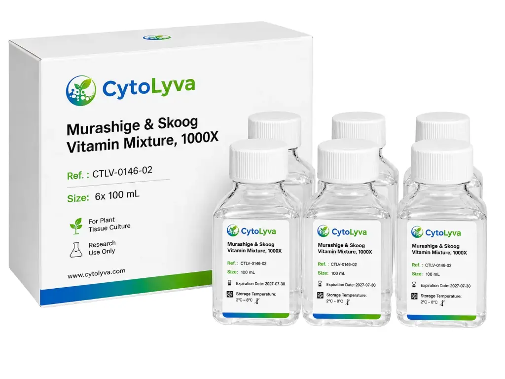 Murashige & Skoog Vitamin Mixture, 1000X