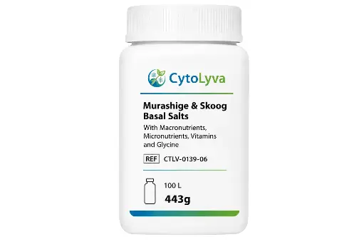 [CTLV-0139-06] Murashige & Skoog Basal Salts With Macronutrients, Micronutrients, Vitamins and Glycine