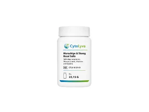[CTLV-0139-01] Murashige & Skoog Basal Salts With Macronutrients, Micronutrients, Vitamins and Glycine