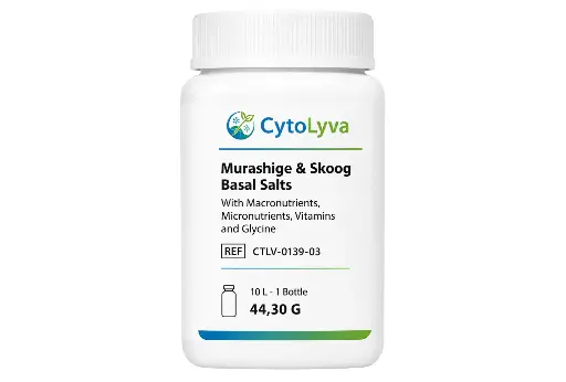 [CTLV-0139-03] Murashige & Skoog Basal Salts With Macronutrients, Micronutrients, Vitamins and Glycine