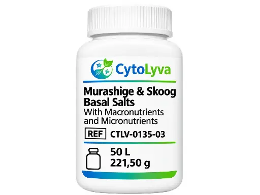 [CTLV-0135-03] Murashige & Skoog Basal Salts With Macronutrients and Micronutrients
