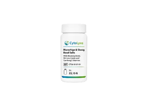 [CTLV-0137-01] Murashige & Skoog Basal Salts With Macronutrients, Micronutrients and Gamborg's Vitamins